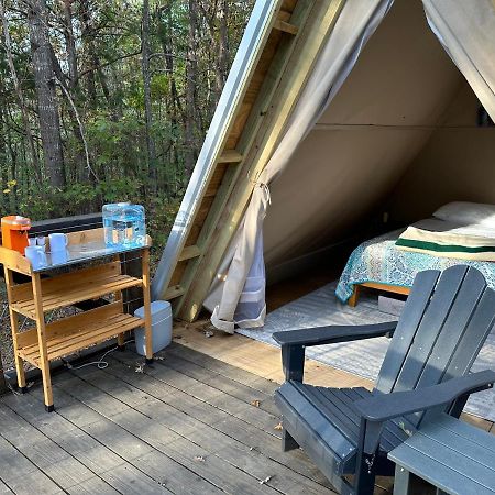 Bohamia - Cozy A-Frame Glamp On 268 Acre Forest Retreat Talladega Buitenkant foto
